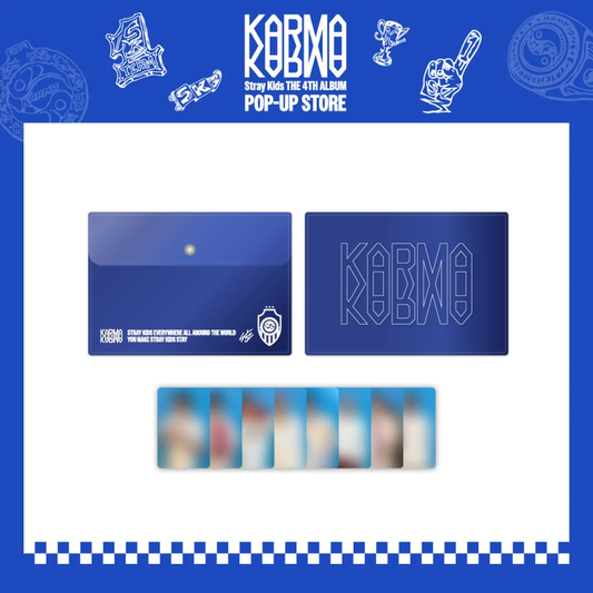 *PRE-ORDER* STRAY KIDS - KARMA Pop-Up PVC Pouch