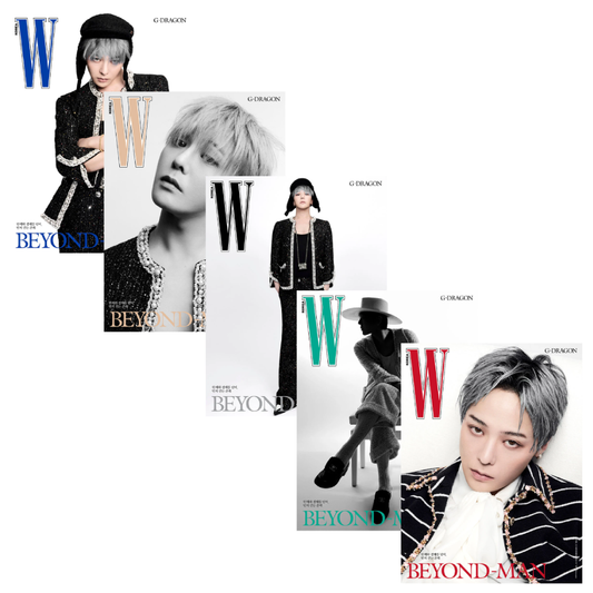 *PRE-ORDER* W KOREA November 2025 Edition (Cover: BIGBANG G-DRAGON)