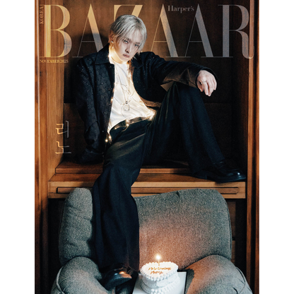 HARPER'S BAZAAR KOREA November 2025 Edition (Cover: STRAY KIDS LEE KNOW)