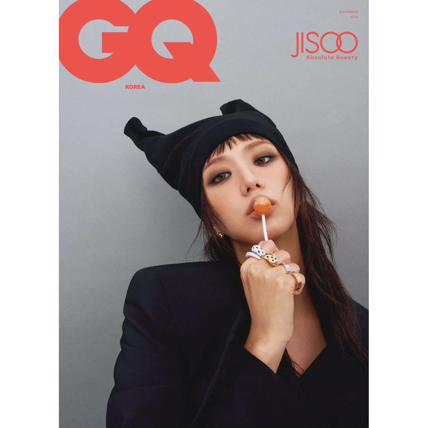 GQ KOREA November 2025 Edition (Cover: BLACKPINK JISOO)