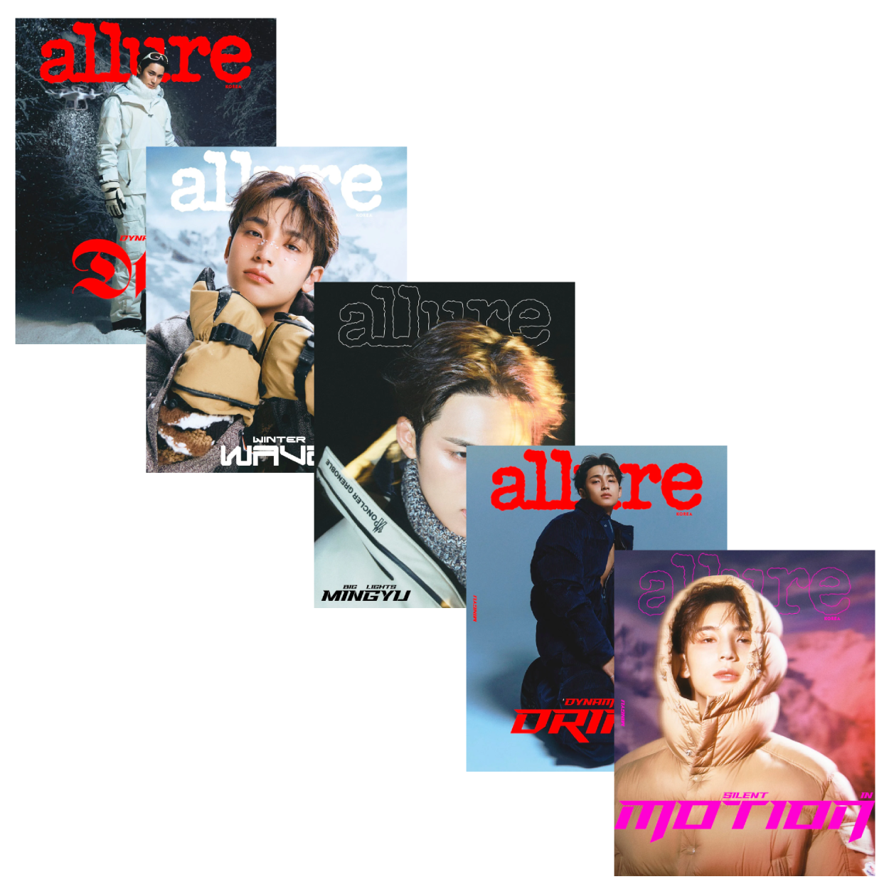 *PRE-ORDER* ALLURE KOREA November 2025 Edition (Cover: SEVENTEEN MINGYU)