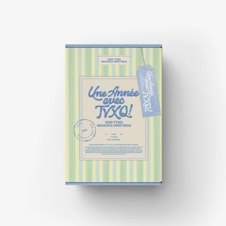 *PRE-ORDER* TVXQ! - 'Une Année avec TVXQ!' 2026 Season's Greetings