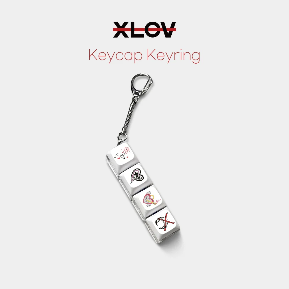 XLOV - [CLOXE 2U] 2nd FANMEETING Keycap Keyring