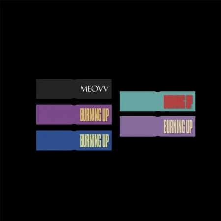 *PRE-ORDER* MEOVV- [BURNING UP] Shoelace Tag Set