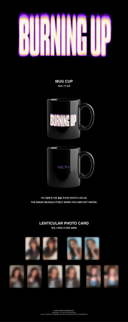 *PRE-ORDER* MEOVV - [BURNING UP] Mug Cup Set