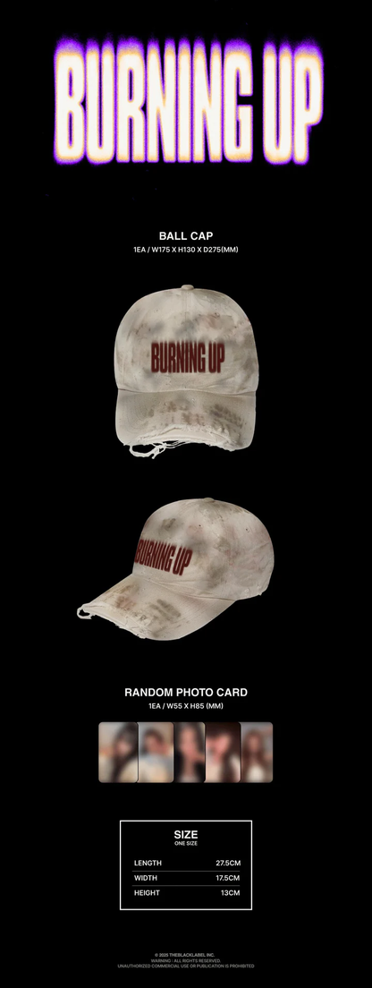 *PRE-ORDER* MEOVV - [BURNING UP] Ball Cap Set