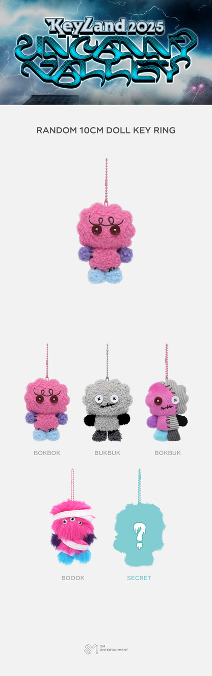 SHINEE KEY - [KEYLAND : Uncanny Valley] Random 10cm Doll Keyring