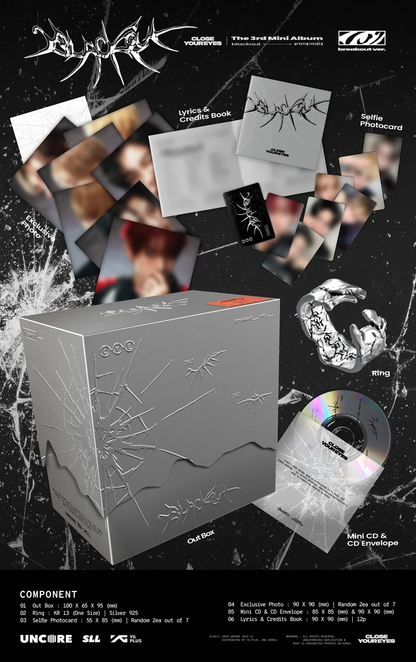 CLOSE YOUR EYES - blackout (3rd Mini Album) [Breakout Ver.]