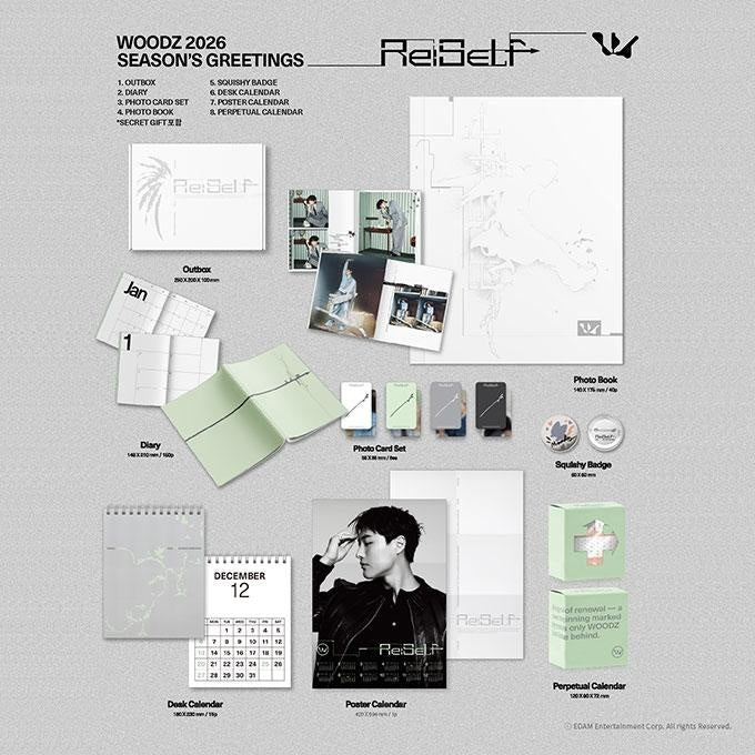 *PRE-ORDER* WOODZ - 2026 Season's Greetings