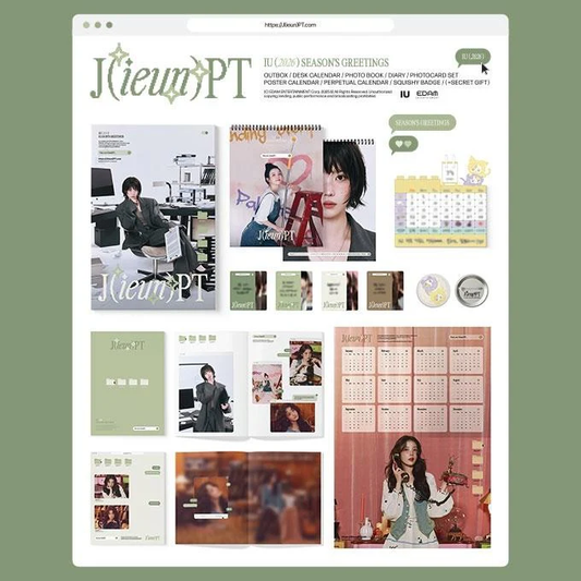 *PRE-ORDER* IU - 'J(ieun)PT' 2026 Season's Greetings