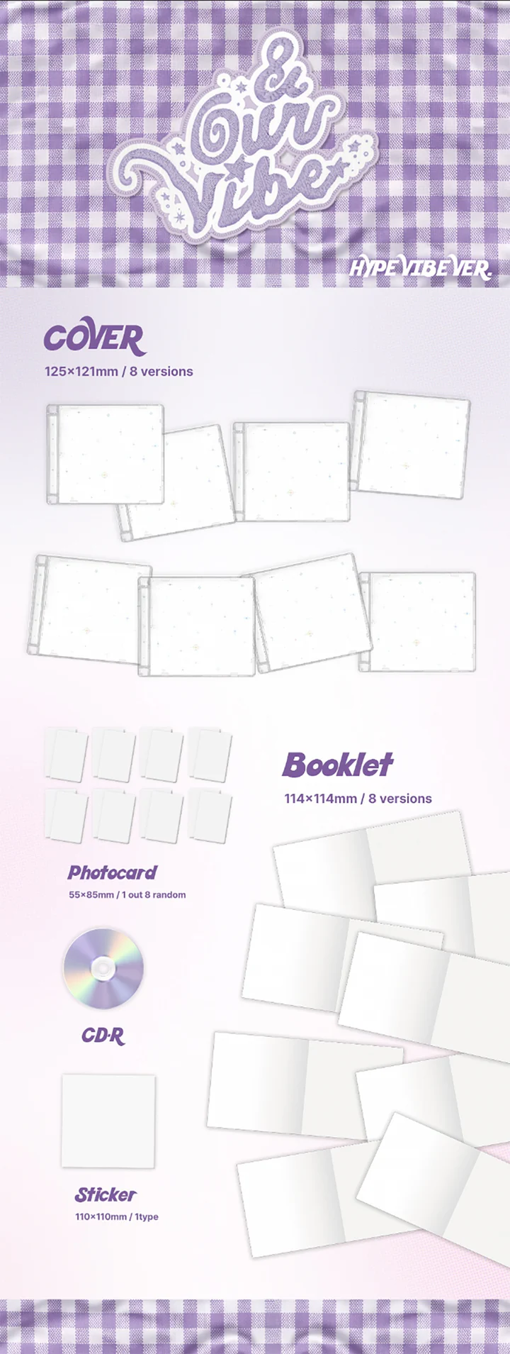 SAY MY NAME - &Our Vibe (3rd Mini Album) [HYPE VIBE Ver.]