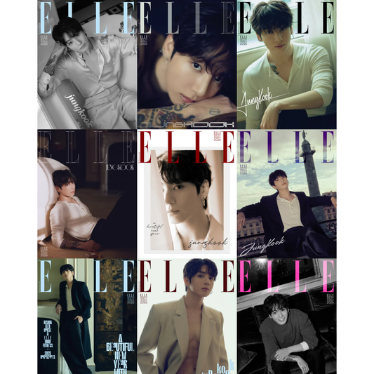 *PRE-ORDER* ELLE KOREA FEBRUARY 2026 ISSUE (Cover: BTS JUNGKOOK)