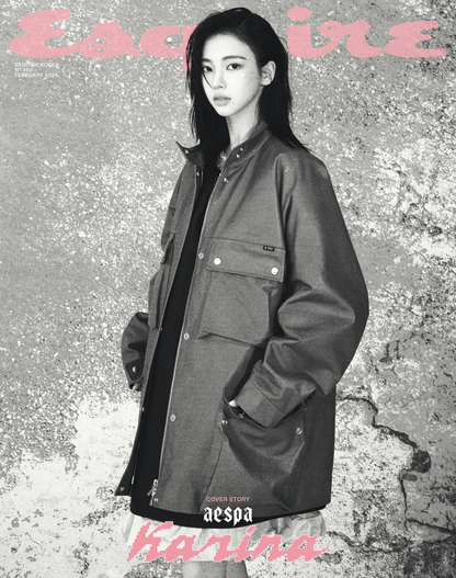 ESQUIRE KOREA FEBRUARY 2026 ISSUE (Cover: AESPA KARINA)