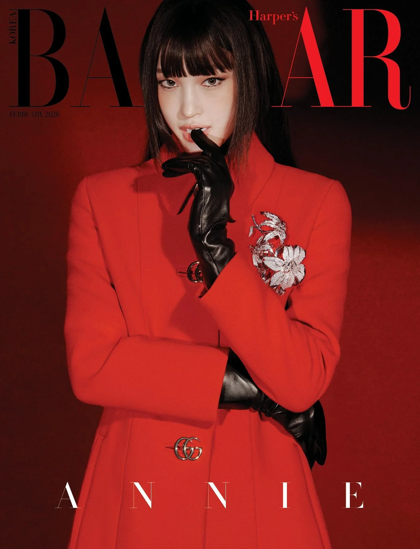 *PRE-ORDER* BAZAAR KOREA FEBRUARY 2026 ISSUE (Cover: ALLDAY PROJECT ANNIE)