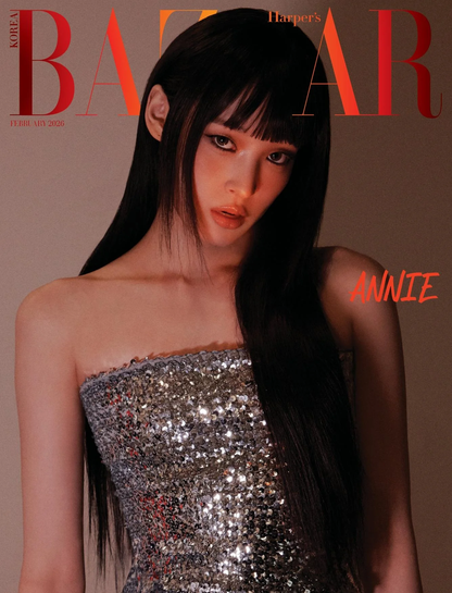 *PRE-ORDER* BAZAAR KOREA FEBRUARY 2026 ISSUE (Cover: ALLDAY PROJECT ANNIE)