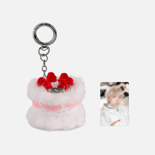 *PRE-ORDER* KUN - Artist Birthday: Crochet Mini Cake Keyring