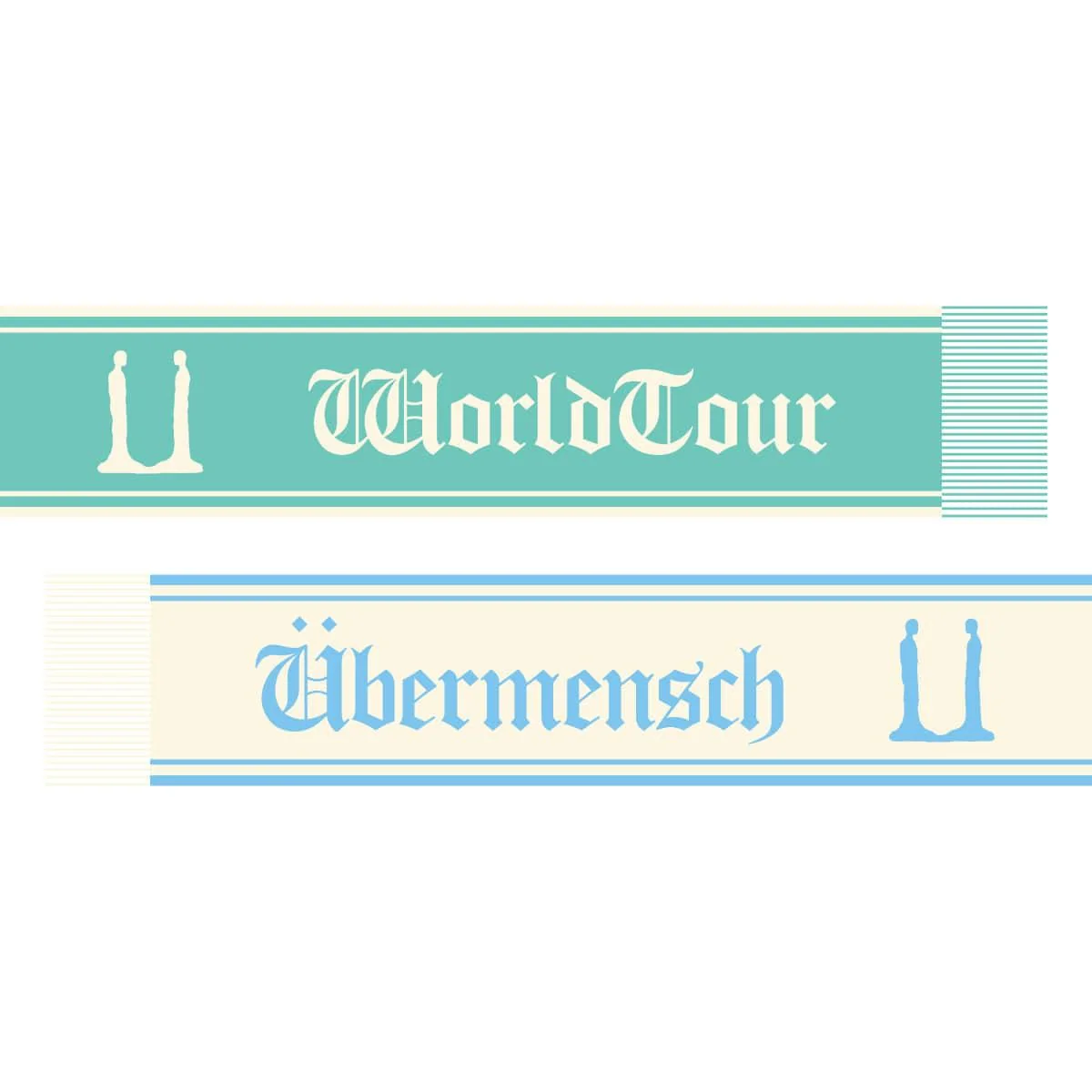 *PRE-ORDER* G-DRAGON - [Übermensch] 2025 WORLD TOUR ENCORE Slogan Muffler