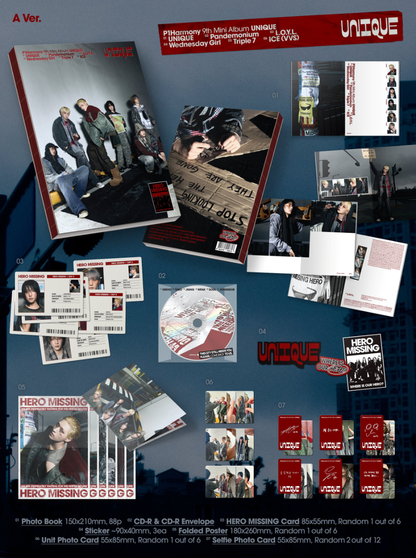 P1HARMONY - Unique (9th Mini Album) [Photobook Ver.]