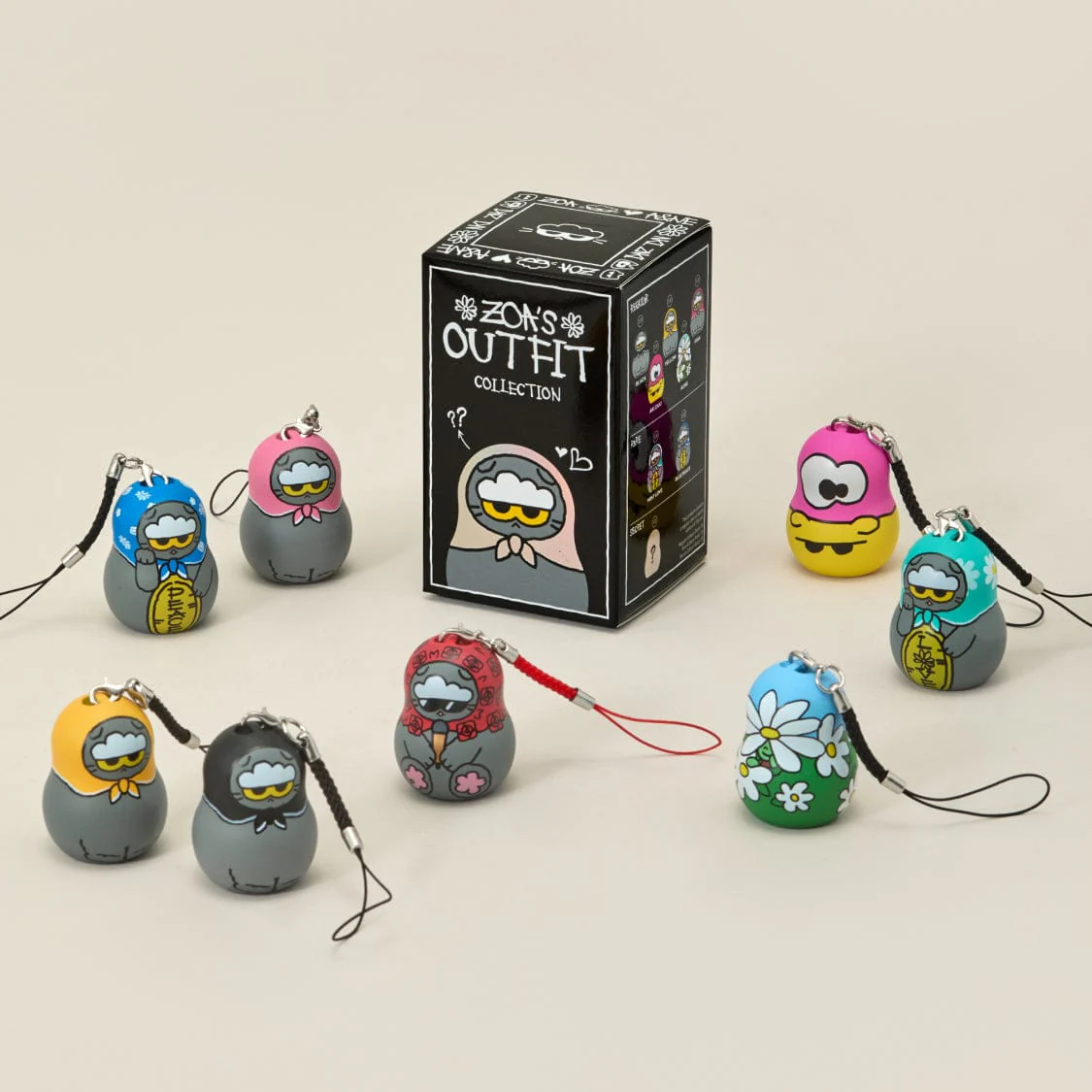 BigBang G-Dragon - ZO&FRIENDS [ZOAful Winter Pop-Up MD] ZOA's Outfit Collection Random Figure