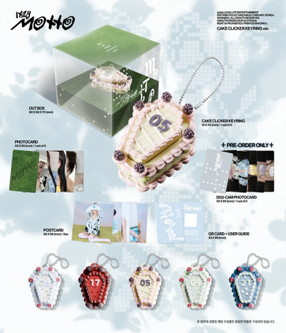 ITZY - Motto [Cake Clicker Keyring Ver.]