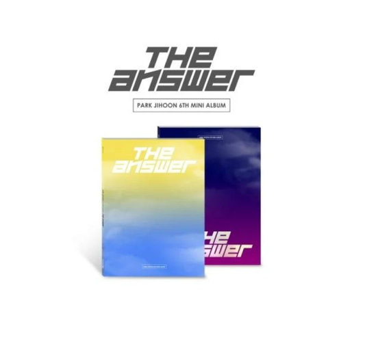 PARK JIHOON - THE ANSWER (6th Mini Album)