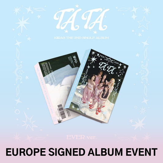 *PRE-ORDER* [EUROPE LUCKY DRAW/SIGNED EVENT] KIIRAS - TA TA (2nd Single Album)