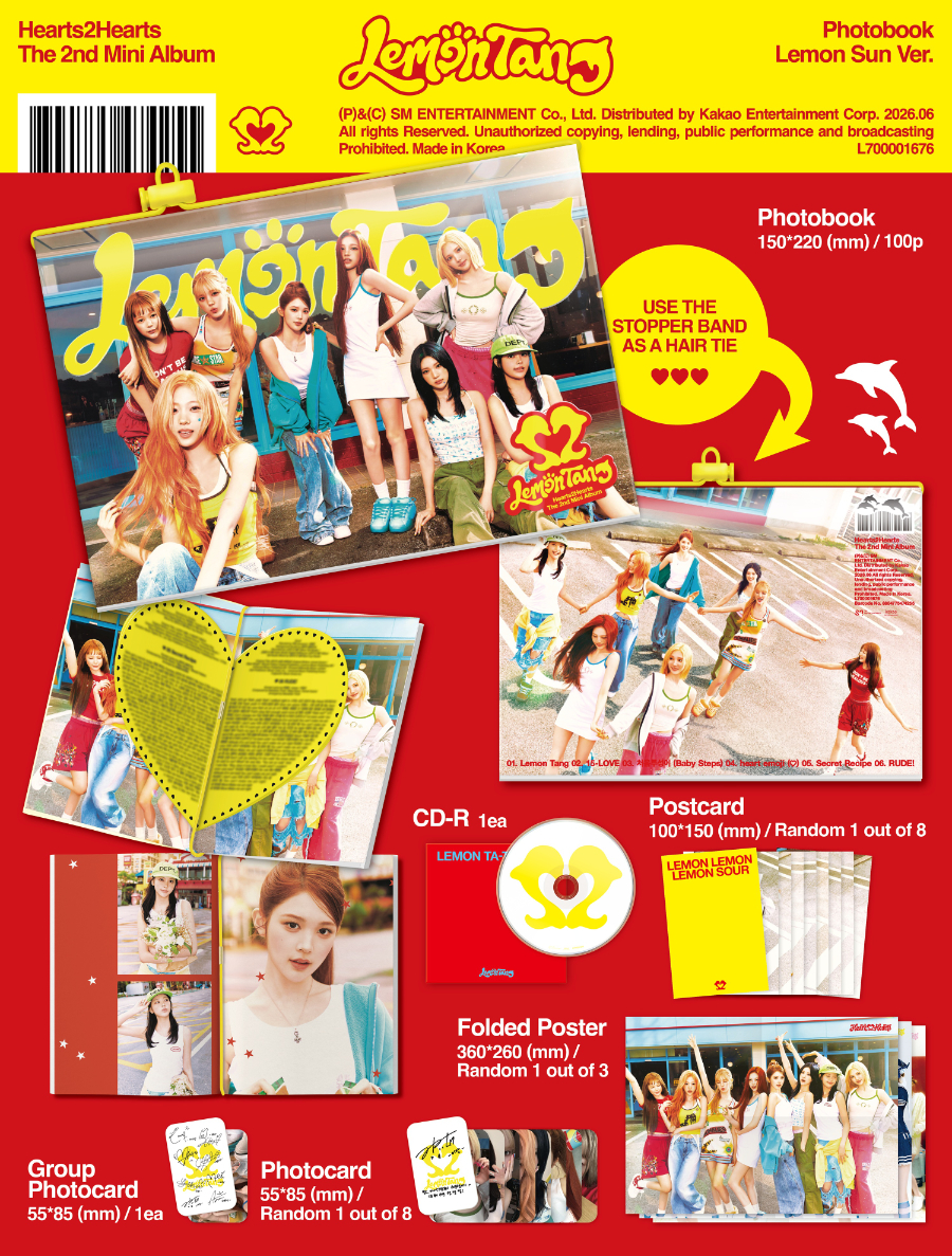 HEARTS2HEARTS - Lemon Tang [Photobook Ver.]