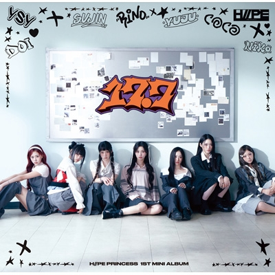 H//PE PRINCESS - 17.7 (1st Mini Album) [Standard Edition]