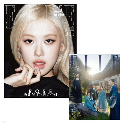 *PRE-ORDER* ELLE KOREA SEPTEMBER 2026 ISSUE (Cover: BLACKPINK Rosé, with 'Love in the Moonlight' Special Supplement)