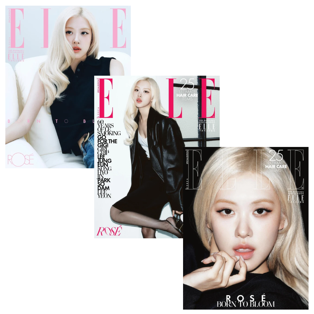 *PRE-ORDER* ELLE KOREA SEPTEMBER 2026 ISSUE (Cover: BLACKPINK Rosé, with 'Love in the Moonlight' Special Supplement)