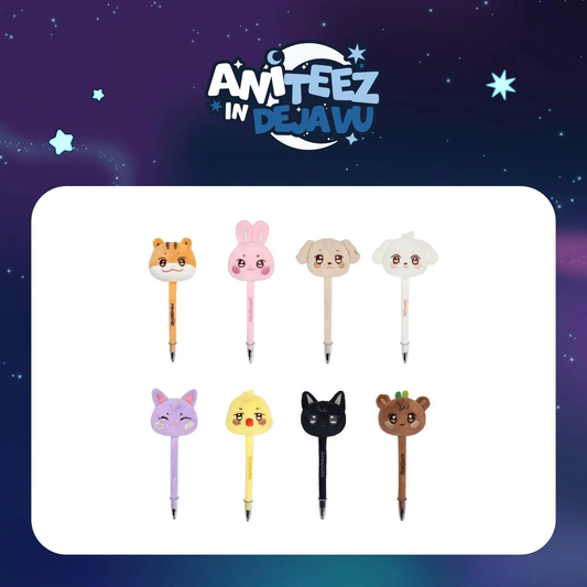 *PRE-ORDER* ATEEZ - [ANITEEZ IN DEJA VU] ATEEZ X ANITEEZ POP-UP Plush Ball Pen