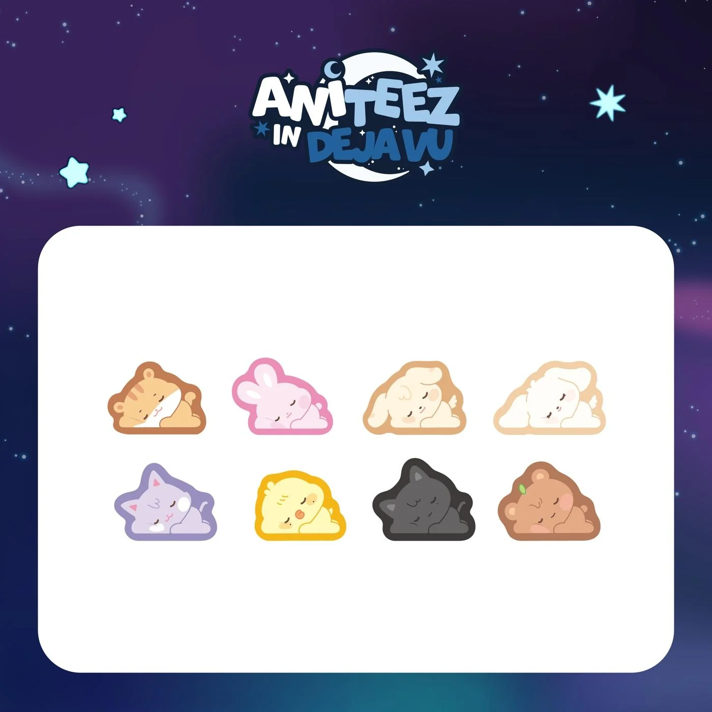 *PRE-ORDER* ATEEZ - [ANITEEZ IN DEJA VU] ATEEZ X ANITEEZ POP-UP Tiny Rug