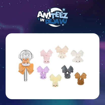 *PRE-ORDER* ATEEZ - [ANITEEZ IN DEJA VU] ATEEZ X ANITEEZ POP-UP Tiny Lightstick Scrunchie