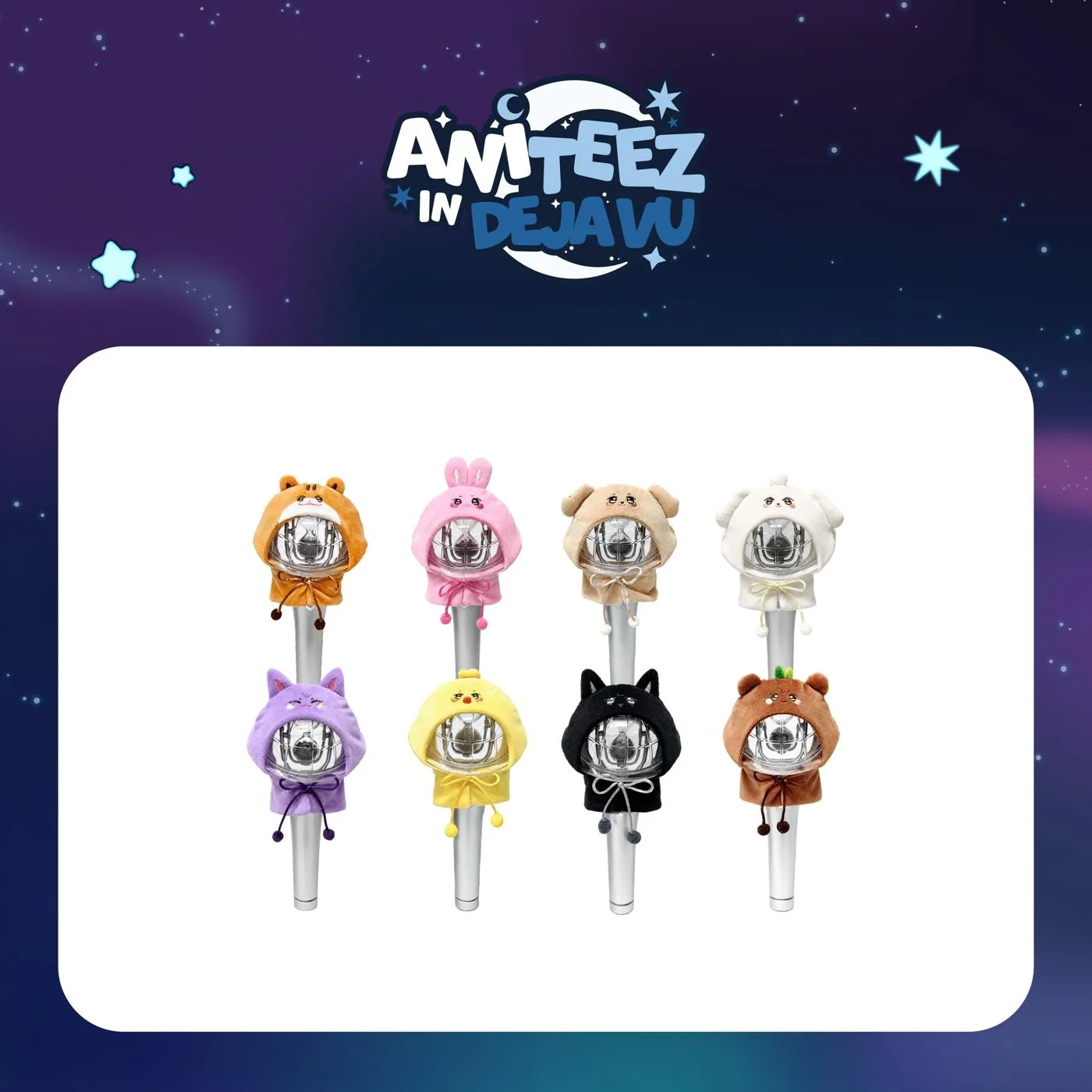 *PRE-ORDER* ATEEZ - [ANITEEZ IN DEJA VU] ATEEZ X ANITEEZ POP-UP Lightstick Cover