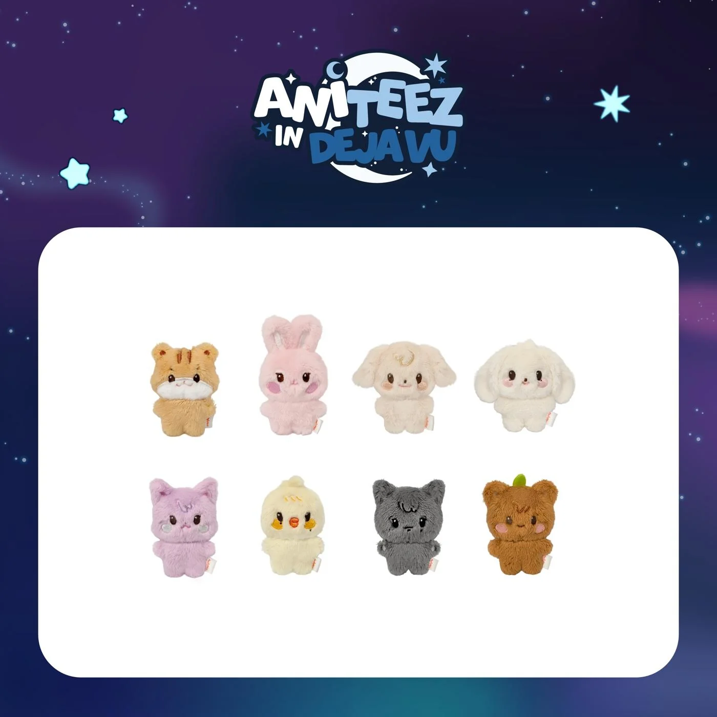*PRE-ORDER* ATEEZ - [ANITEEZ IN DEJA VU] ATEEZ X ANITEEZ POP-UP Tiny Aniteez Mini Doll