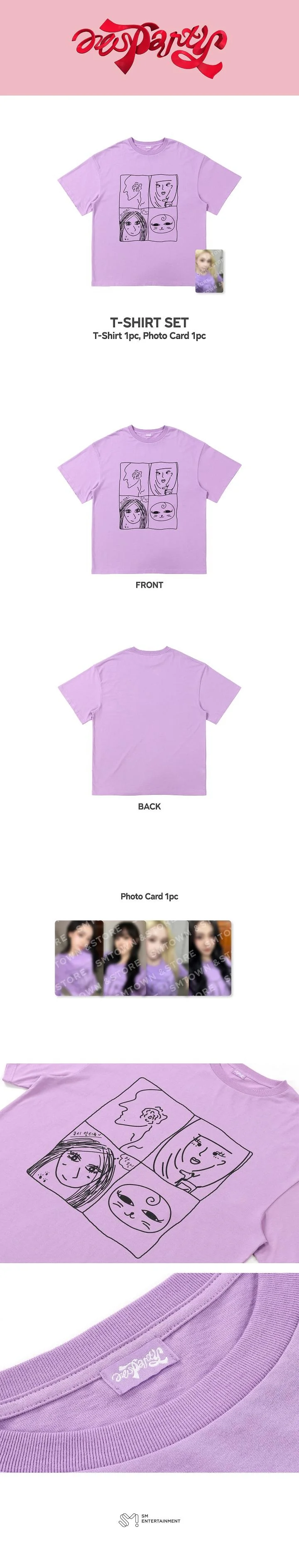 *PRE-ORDER* AESPA - [aesParty] Official T-Shirt