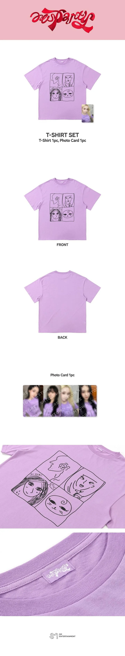 *PRE-ORDER* AESPA - [aesParty] Official T-Shirt