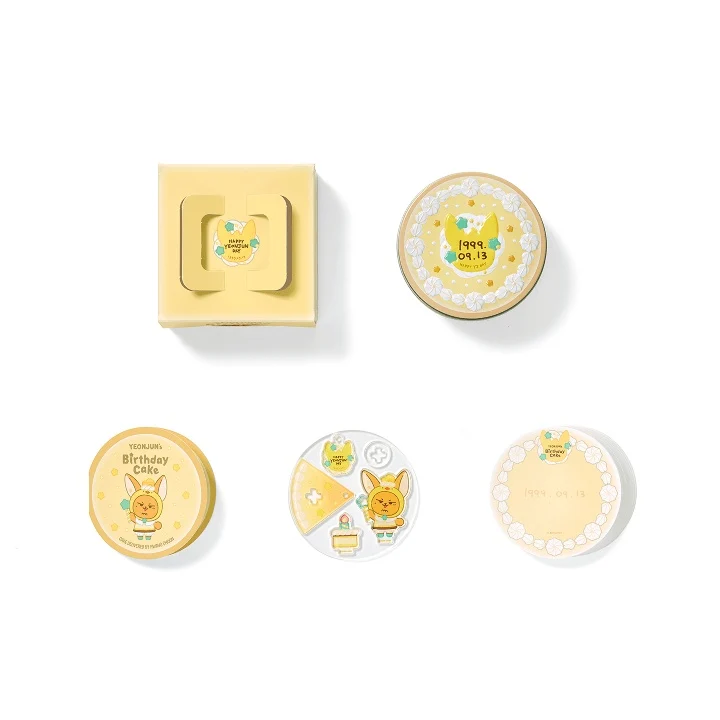 *PRE-ORDER* TXT - [YEONJUN's Birthday Cake] HWANG CHOON Tin Case Set