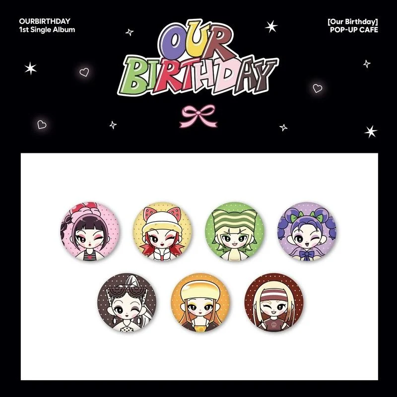 *PRE-ORDER* OURBIRTHDAY - [Our Birthday Pop-Up] Random Can Badge