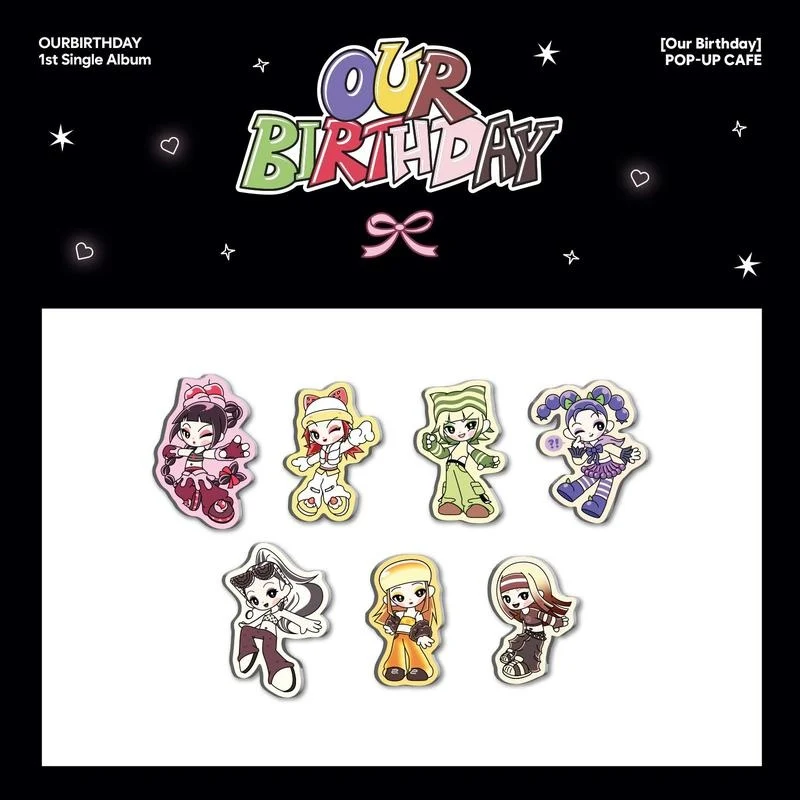 *PRE-ORDER* OURBIRTHDAY - [Our Birthday Pop-Up] Random Acrylic Magnet