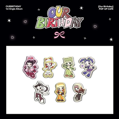 *PRE-ORDER* OURBIRTHDAY - [Our Birthday Pop-Up] Random Acrylic Magnet