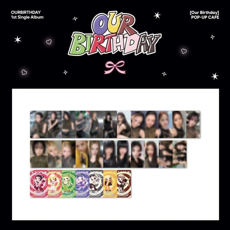 *PRE-ORDER* OURBIRTHDAY - [Our Birthday Pop-Up] Random Card