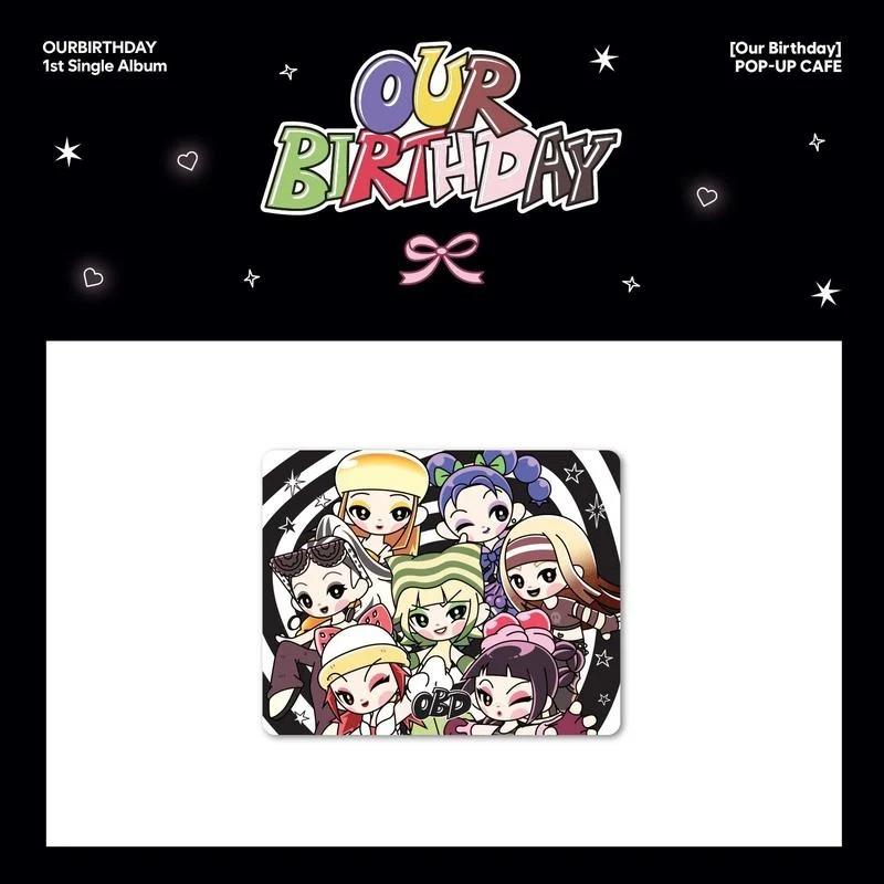 *PRE-ORDER* OURBIRTHDAY - [Our Birthday Pop-Up] Mouse Pad