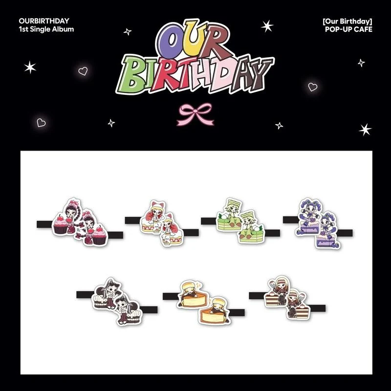 *PRE-ORDER* OURBIRTHDAY - [Our Birthday Pop-Up] Acrylic Hair Pin