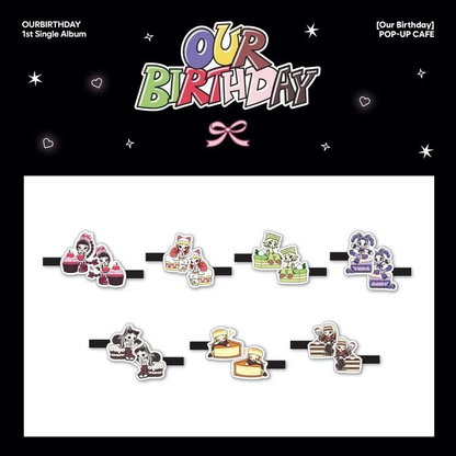 *PRE-ORDER* OURBIRTHDAY - [Our Birthday Pop-Up] Acrylic Hair Pin