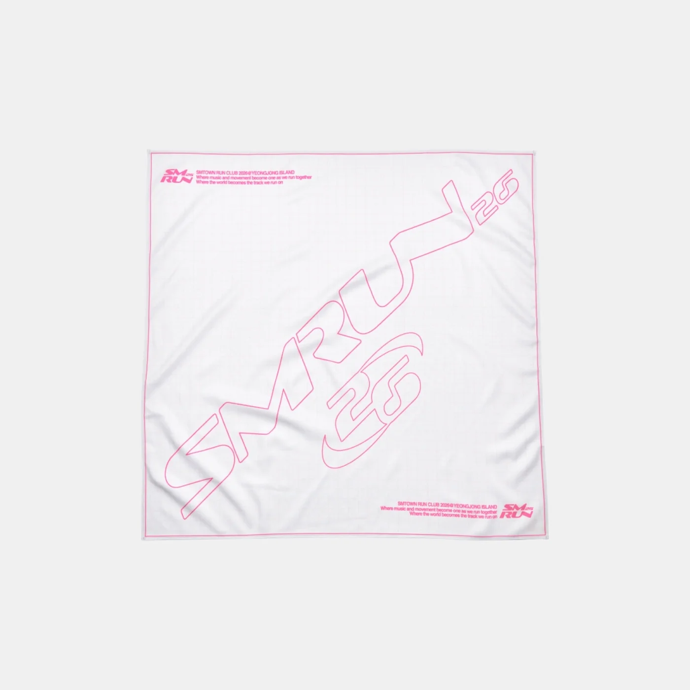 *PRE-ORDER* SMTOWN - [RUN CLUB 26] Bandana