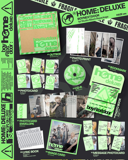 BOYNEXTDOOR - HOME: DELUXE (1st Repackage Album)