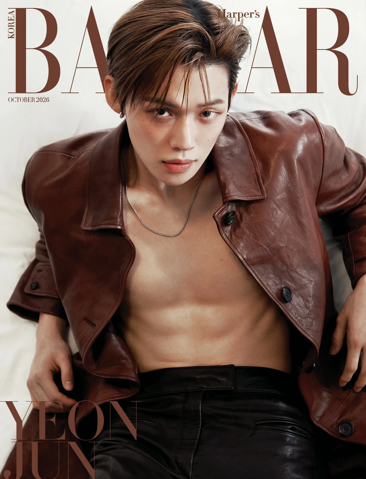 *PRE-ORDER* HARPER'S BAZAAR KOREA OCTOBER 2026 ISSUE (Cover: TXT Yeonjun)