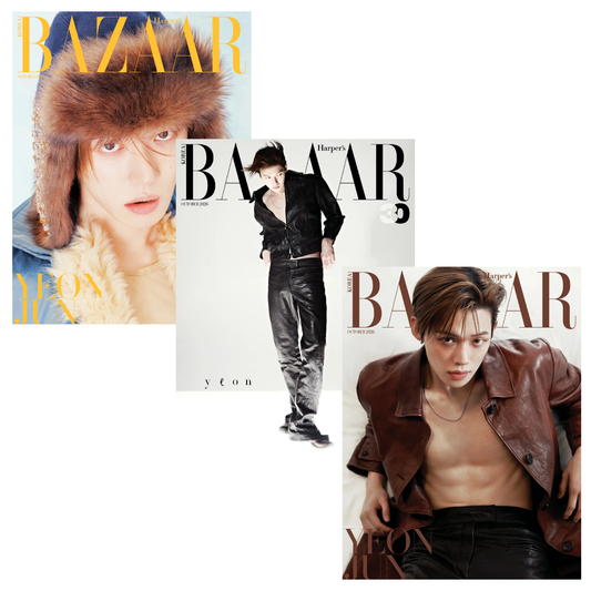 *PRE-ORDER* HARPER'S BAZAAR KOREA OCTOBER 2026 ISSUE (Cover: TXT Yeonjun)