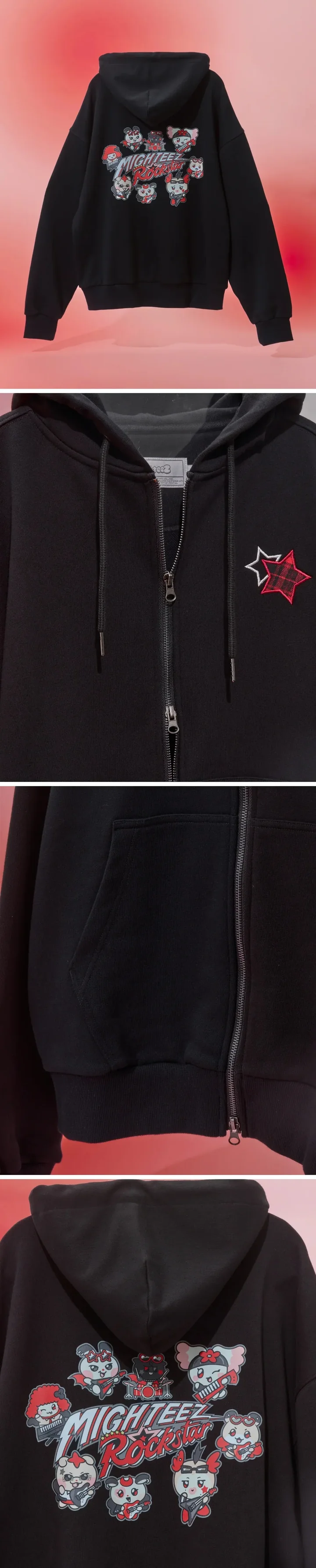 *PRE-ORDER* ATEEZ - [MIGHTEEZ Rock the Stage Pop-Up] Zip Up Hoodie
